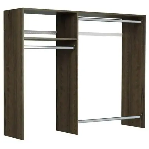 3 ft-5 ft W Basic Hanging Closet Kit Truffle 3 ft-5 ft W Basic Hanging Closet Kit Truffle