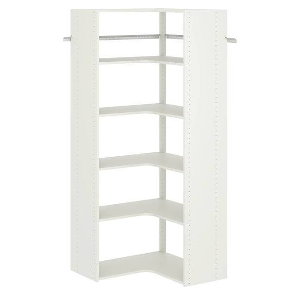 Easy Track PH42-WH Corner Tower Kit White Buy Now