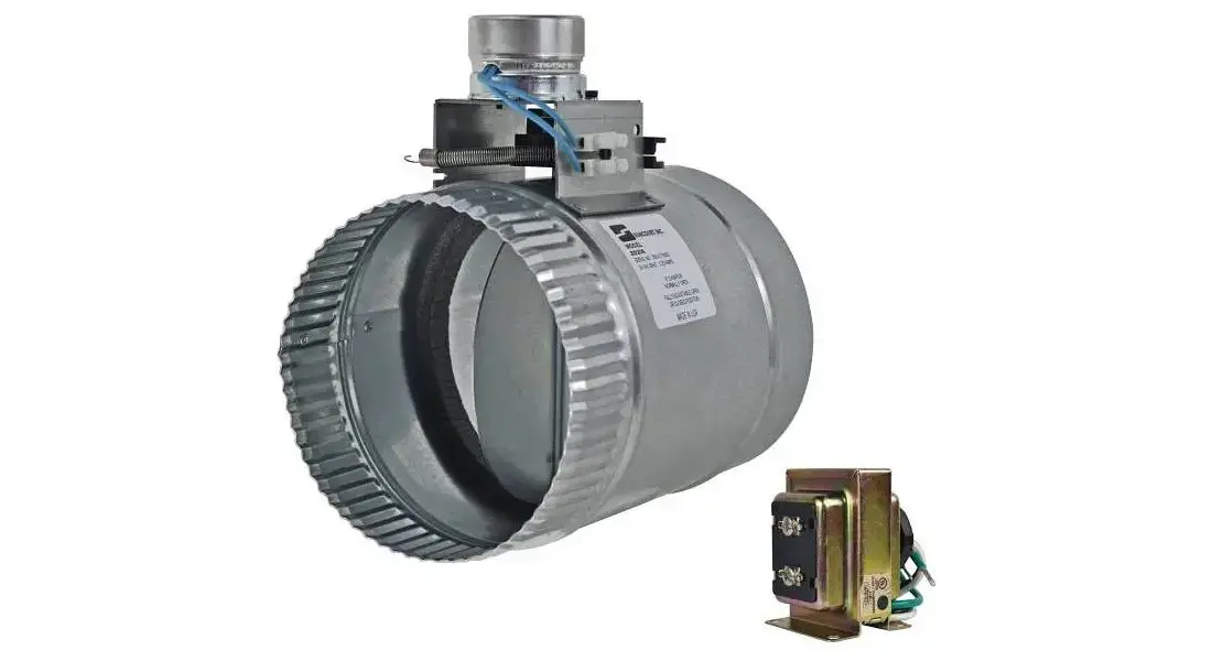 Suncourt ZO206 6 in. Motorized Adjustable Damper, Open Buy Now