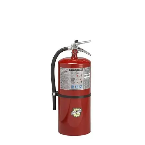 Buckeye 10a 120bc Commerical Fire Extinguisher With Wall Hook, 20 Lb. Buckeye 10a 120bc Commerical Fire Extinguisher With Wall Hook, 20 Lb.