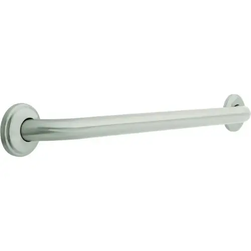 24" x 1-1/4" Centurion Grab Bar Concealed Mounted Satin Nickel Finish