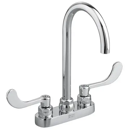 American Standard Monterrey 4-In Centerset 5-In Gooseneck Spout Bathroom Faucet Chrome