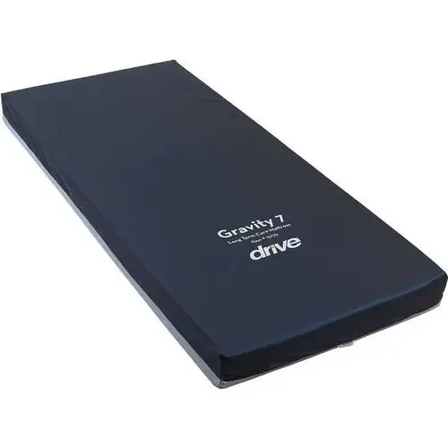 Gravity 7, 36 W X 80 L X 6" H, Thick Foam Mattress, Fire Retardant, Fluid Proof Gravity 7, 36 W X 80 L X 6" H, Thick Foam Mattress, Fire Retardant, Fluid Proof