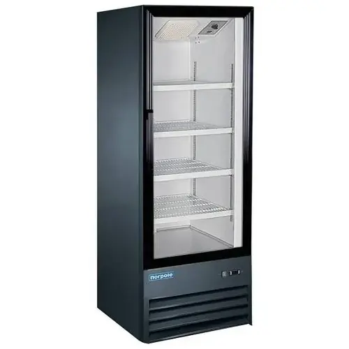 Norpole 1 Swing Glass Door Merchandiser Refrigerator 22" In Black Norpole 1 Swing Glass Door Merchandiser Refrigerator 22" In Black