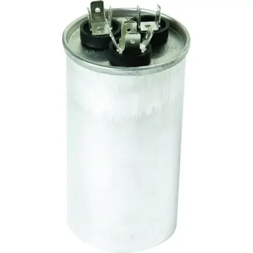 370 Volt 30/3 Mfd Round Run Capacitor