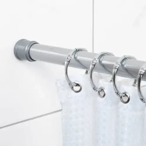 72" Chrome Adjustable Tension Shower And Utility Rod 72" Chrome Adjustable Tension Shower And Utility Rod