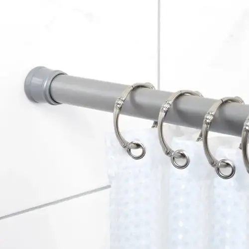 72" Brushed Nickel Adjustable Tension Shower And Utility Rod
