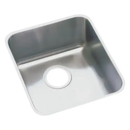 Single Bowl Stainless Steel Undermount Sink Ada 16 X 18-1/2 X 5-3/8" Single Bowl Stainless Steel Undermount Sink Ada 16 X 18-1/2 X 5-3/8"
