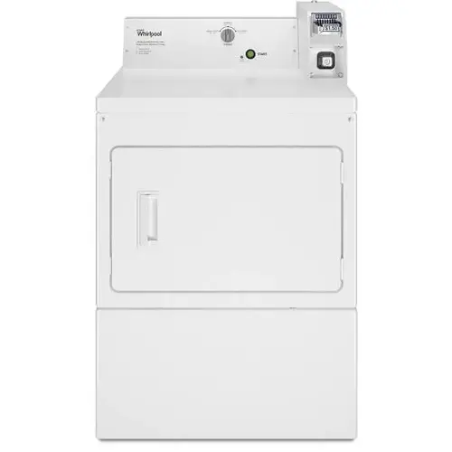Commercial 7.4 Cu. Ft. Front Load Gas Dryer, Coin-Operated Commercial 7.4 Cu. Ft. Front Load Gas Dryer, Coin-Operated