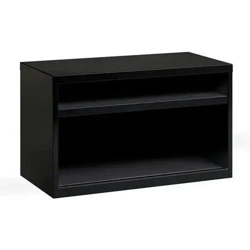 Hirsh 36" Wide Low Credenza Metal Lateral Cabinet Black Hirsh 36" Wide Low Credenza Metal Lateral Cabinet Black