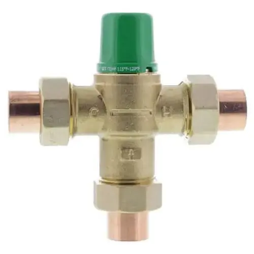 5000 Series 0.75 in. Sweat Lead Free Mixing Valve for Domestic and Low Temperature Applications