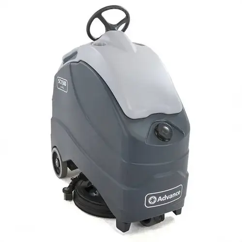 Enhance Cleaning W/stand-Up Automatic Scrubber-Advance Sc1500a