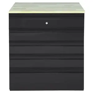 【希少品】hyde着Blind leading the Blindタンク 黒 2 Husky HD5F282132-BLK Heavy Duty Welded 18-Gauge Steel 5-Drawer