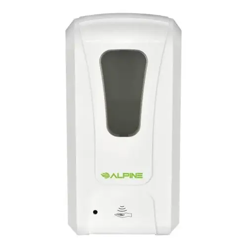 1200 ml. Wall Mount Automatic Foam Hand Sanitizer Soap Dispenser in White