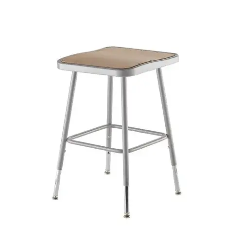 19"-27" Height Adjustable Heavy Duty Square Seat 19"-27" Height Adjustable Heavy Duty Square Seat