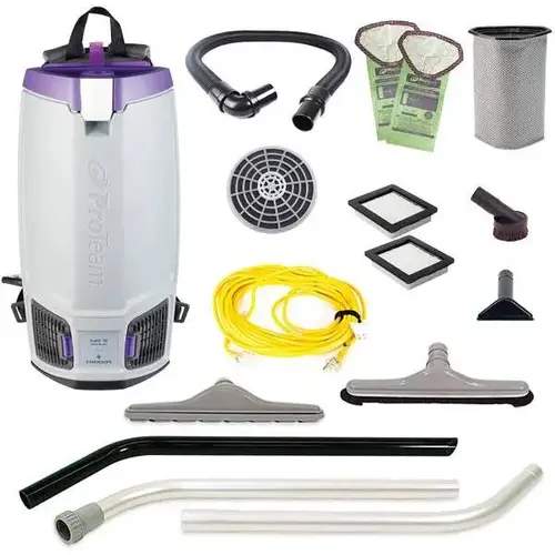 GoFit 10,10 qt. with Remediation Tool Kit 120 Volt Commercial Backpack Gray