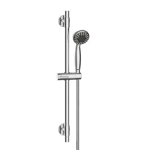 6 Spray 1.75 GPM Handheld Showerhead With Adjustable Slide Bar Chrome