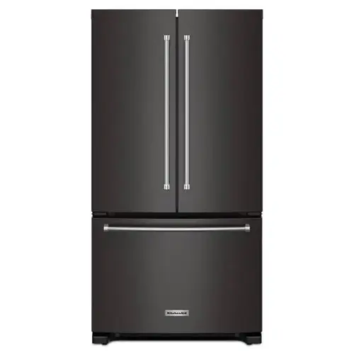 Kitchenaid 20 Cu. Ft. French Door Refrigerator/interior Dispense,black Stainless