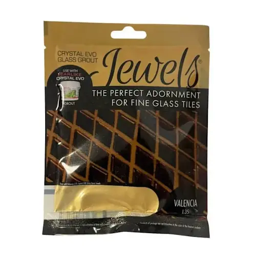 Crystal Evo Glass Grout Jewels, Valencia, 75 Grams Crystal Evo Glass Grout Jewels, Valencia, 75 Grams