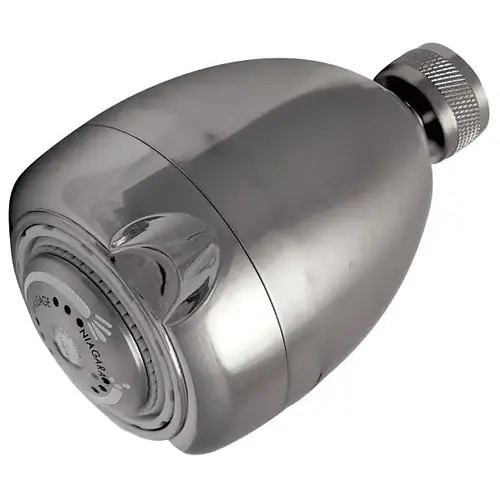 Earth Spa 3-F Setting 2.0 GPM Fixed Mount Showerhead In Brushed Nickel