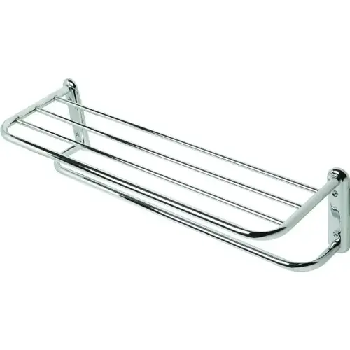 Andesa Polished Chrome Towel Shelf And Bar Andesa Polished Chrome Towel Shelf And Bar
