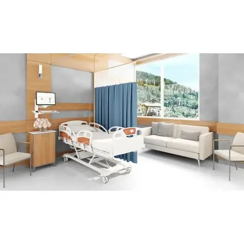 Parallel Pattern Privacy Curtain Wedgewood 84l X 144"W