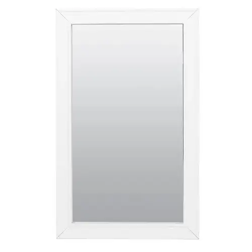 Zenna Professional Recess Medicine Cabinet With Mirror, 16.25" X 26.25", White Zenna Professional Recess Medicine Cabinet With Mirror, 16.25" X 26.25", White