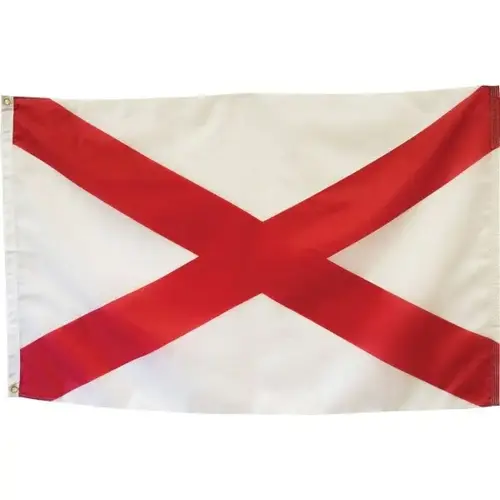State Flag Alabama 5 ft X 3 ft