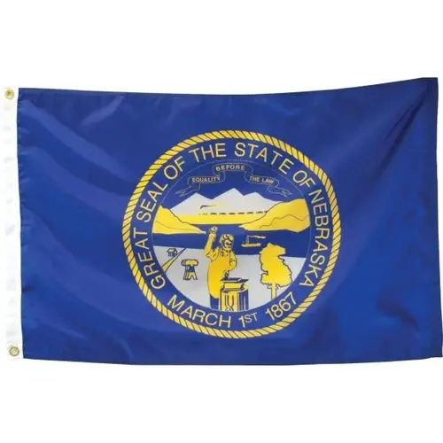 State Flag Nebraska 5 ft X 3 ft