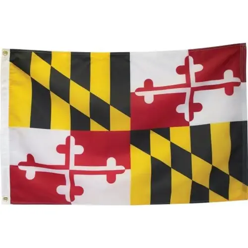 State Flag Maryland 5 ft X 3 ft
