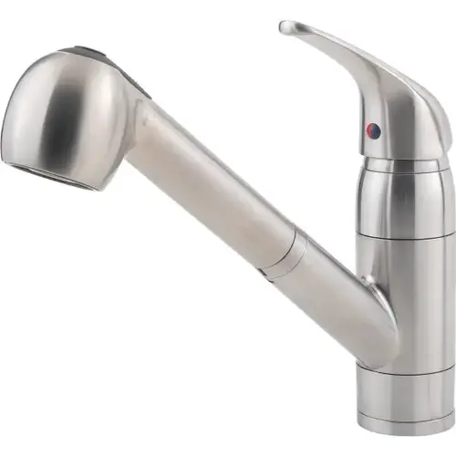 Series Kitchen Faucet Stainless Steel Single Handle Pull-Out Series Kitchen Faucet Stainless Steel Single Handle Pull-Out