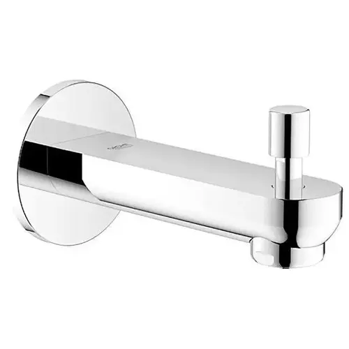 Grohe Eurosmart Chrome Wall Mount Bathtub Spout 6-3/4" With Diverter