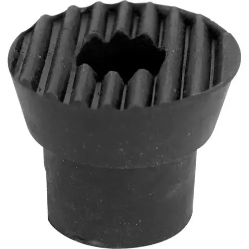 Dr Holder Tip, 1in X 3/4in, Rubber, Black,includes Fastener