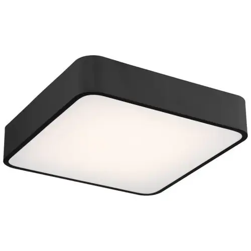 Granada 16 In. Led Flush Mount Light (Black)