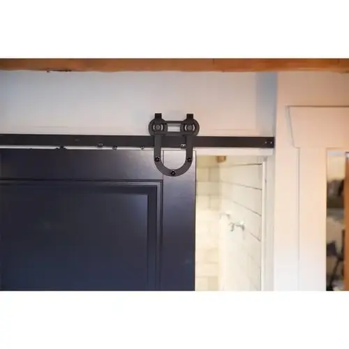 Barn Door 2000 Series 6ft Black, Horseshoe