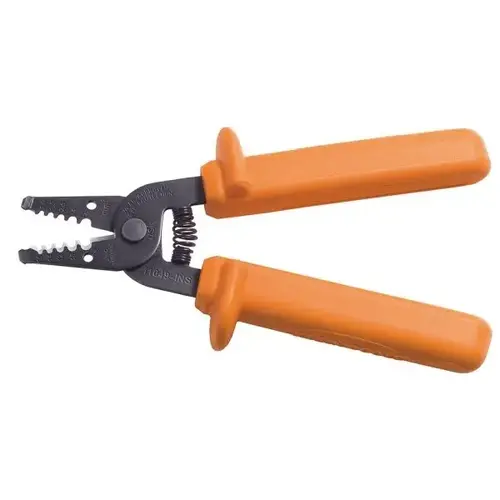 Insulated Wire Stripper & Cutter 11" For 8-16 Awg Stranded Wire Insulated Wire Stripper & Cutter 11" For 8-16 Awg Stranded Wire