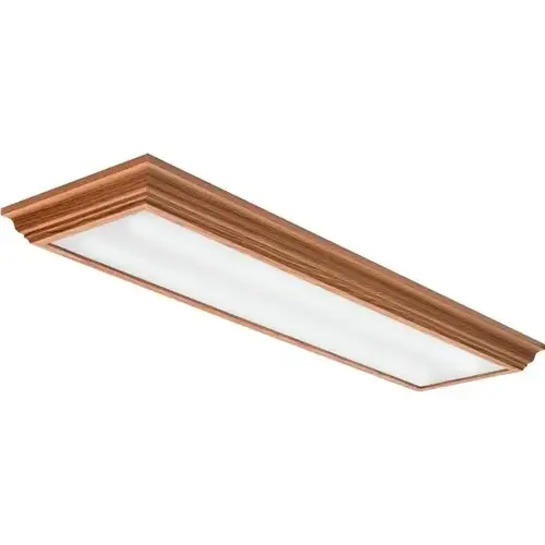 LED Cambridge 4 ft Ceiling Fixture, 36 Watt, Oak, 4000k Fmfl 30840 Caml Oa LED Cambridge 4 ft Ceiling Fixture, 36 Watt, Oak, 4000k Fmfl 30840 Caml Oa