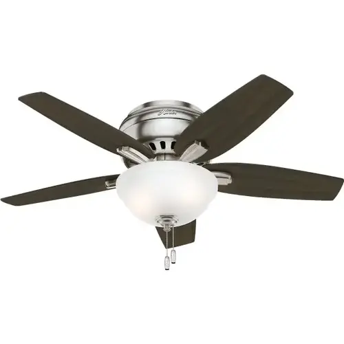 Newsome 42 In. 5-Blade Ceiling Fan W/ Light (Brown)