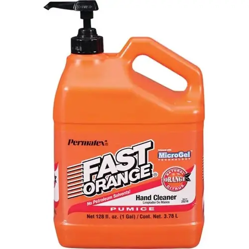 25219 1g Fast Orange Hand Cleaner Pumice Lotion W/ Pump
