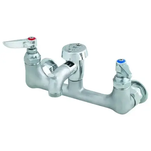 Service Sink/Mop Sink Faucet, 14.98 Gpm, 0.375" Outlet Hose Chrome Service Sink/Mop Sink Faucet, 14.98 Gpm, 0.375" Outlet Hose Chrome