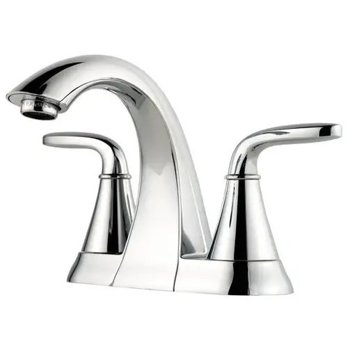 Modern Single Control Bathroom Faucet Polished Chrome Modern Single Control Bathroom Faucet Polished Chrome