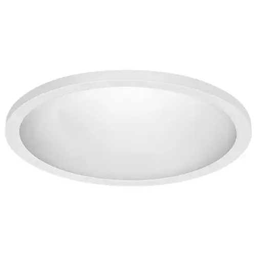 7.5 In. 10.5w Color Selectable White Round Flat Panel LED Ceiling Fixture