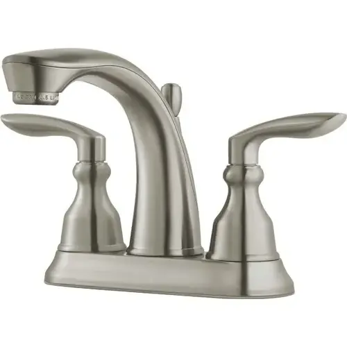 Avalon 2-Handle 4" Centerset Bathroom Faucet, Brushed Nickel Avalon 2-Handle 4" Centerset Bathroom Faucet, Brushed Nickel