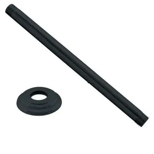 12 " Ceiling Mount Shower Arm And Flange In Matte Black 12 " Ceiling Mount Shower Arm And Flange In Matte Black