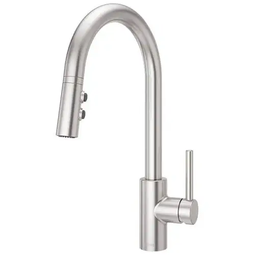 Stellen 1-Handle Pull-Down Kitchen Faucet Stainless Steel