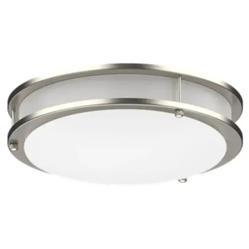14" Brush Nickel Select Led Flush Mount 2700/3000/3500/4000/5000k 90261