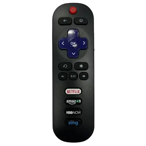 Roku Full Function Tv Remote Control For All Roku Tvs