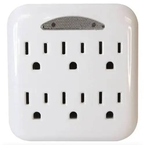 Pb801105 6-Outlet Power Tap With Nightlight