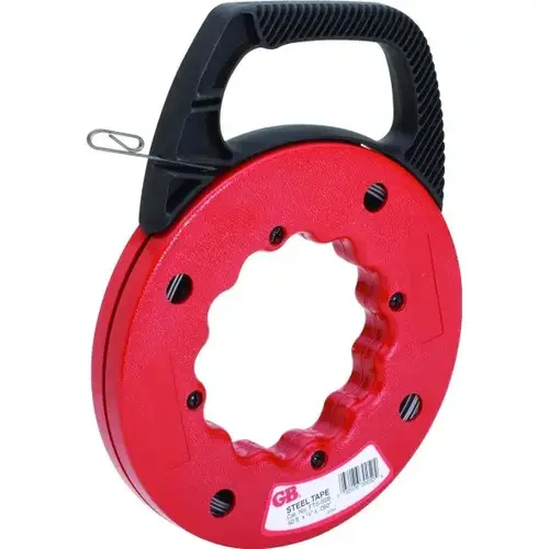 1/8" X 125 ft Steel Fish Tape With Handle 1/8" X 125 ft Steel Fish Tape With Handle