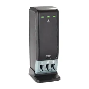 Dixie Ultra DUSSTDSP3 Smartstock Tri-Tower Cutlery Series-T Dispenser (Black)